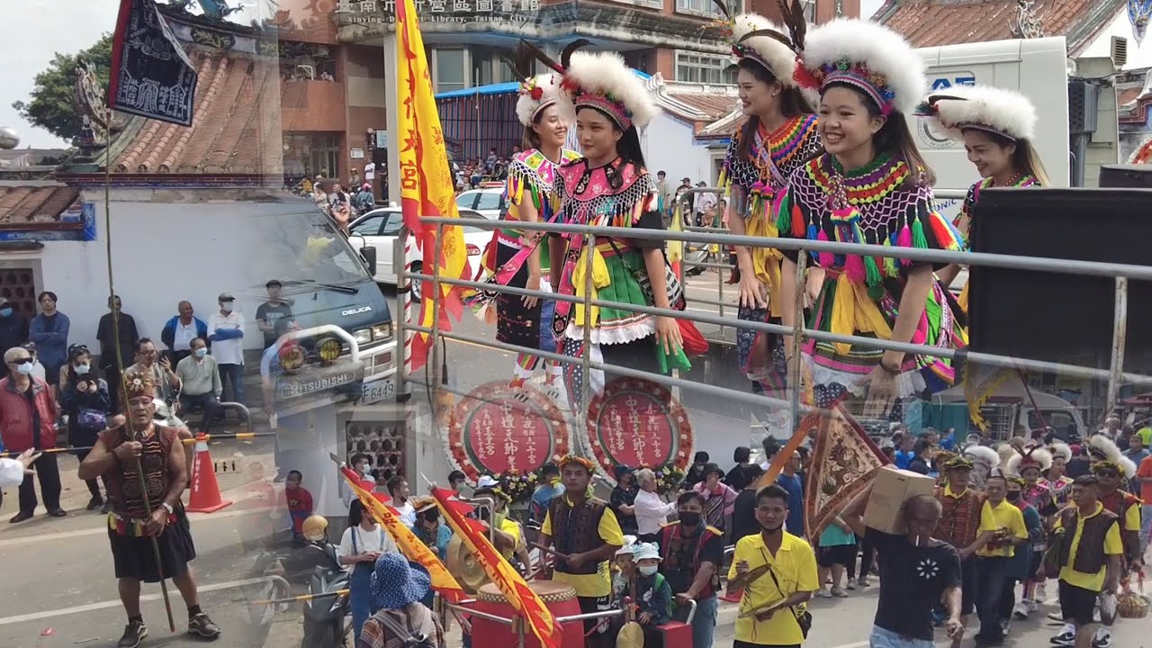 頭一次看到！原住民的進香團！屏東三地門鄉「賽嘉代天宮」前往「新營太子宮」進香大典