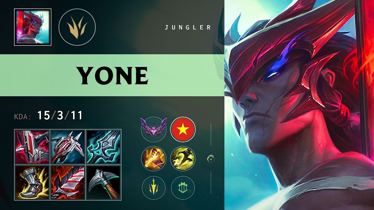 Yone Jungle vs Locke - VN Master Patch 26.15