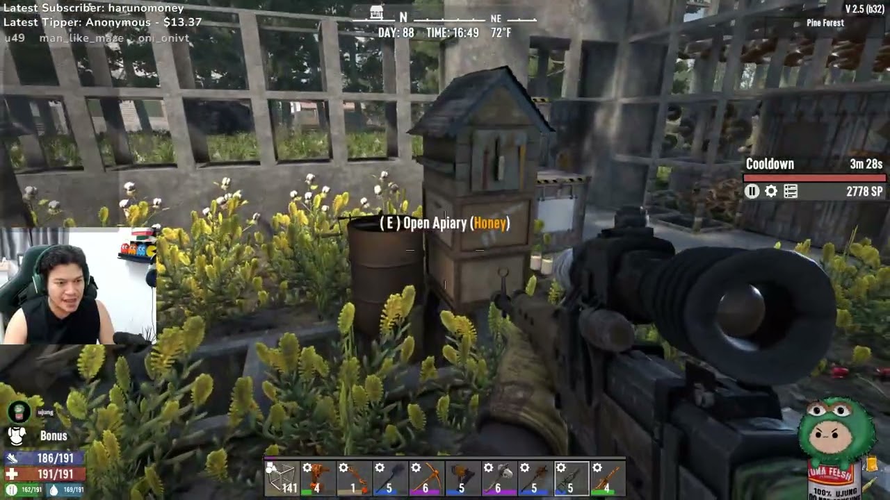 VGT 7DaysToDie Twiddly Twisting Thumb Takes Turn Tumbling Down