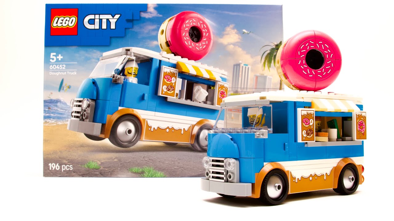 LEGO City Donut Truck 60452 - Build