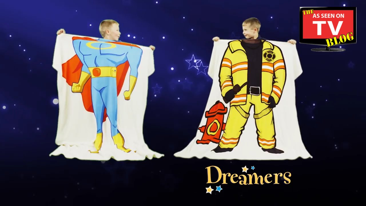 Dreamers Blanket As Seen On TV Commercial Buy Dreamers Blanket As Seen On TV Character Blanket