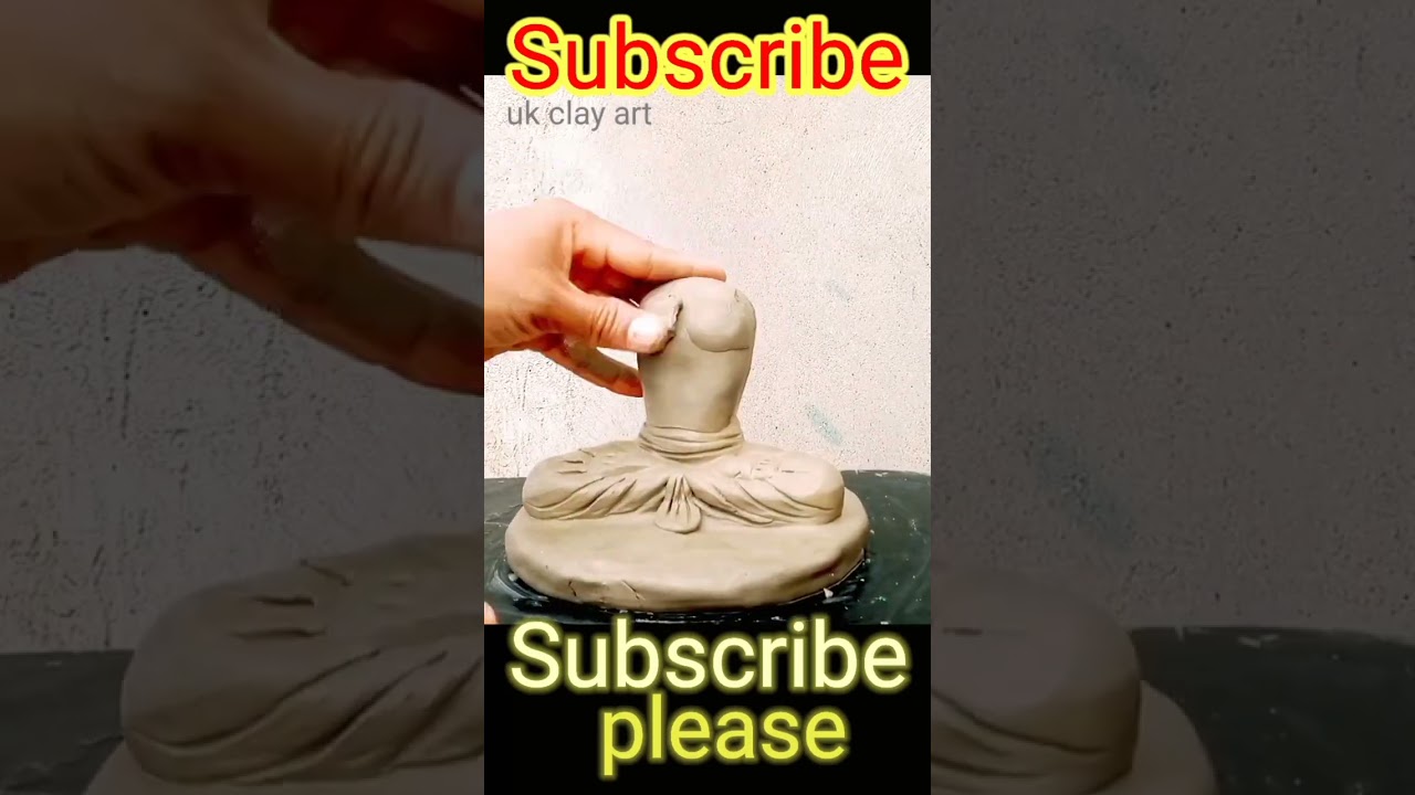 Mitti se buddha ji kaise banaye ? how to make a clay Buddha ji !