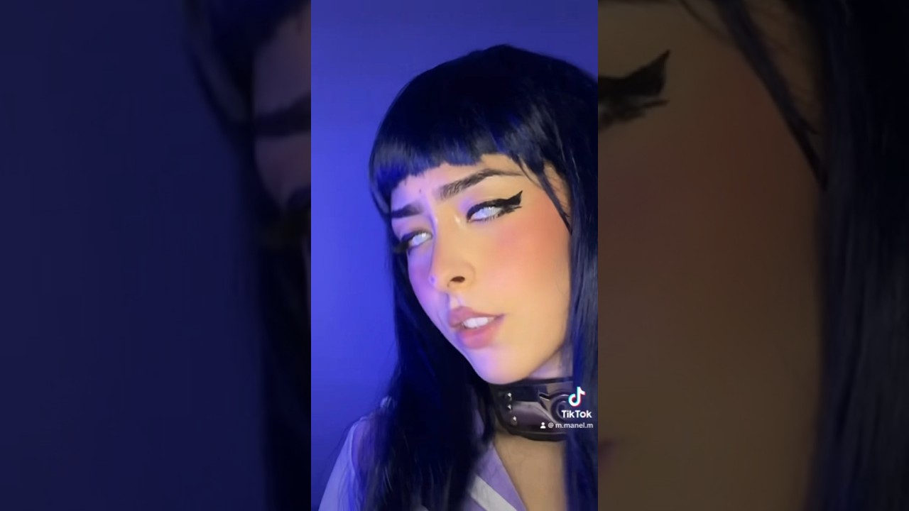 Do you like Hinata ?👉🏼👈🏼 Instagram: m.manel.m        #anime #makeup #cosplay #hinata #naruto