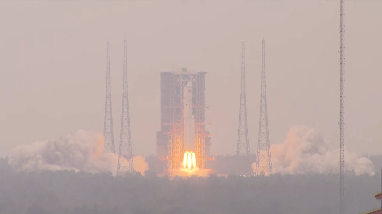 China's new carrier rocket Long March-8 makes maiden flight