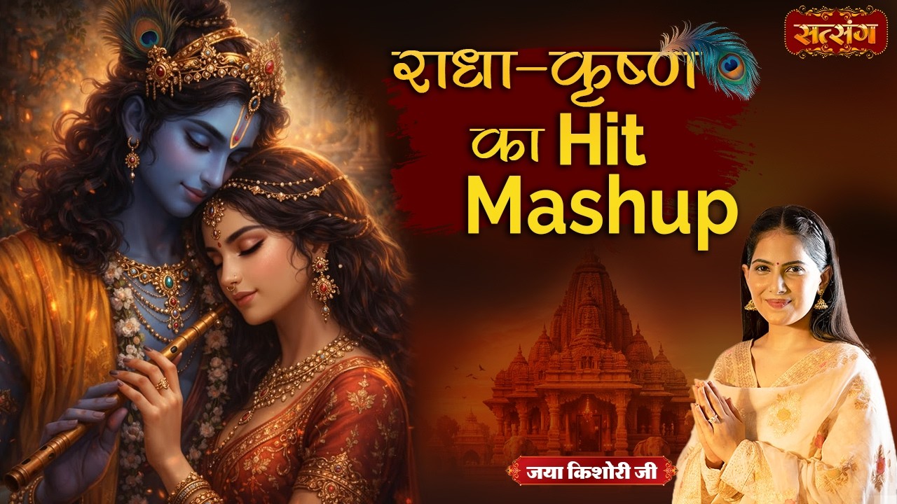 राधा - कृष्ण का Hit Mashup | Jaya Kishori Nonstop Bhajan 2026 | Superhit Jukebox | Satsang TV