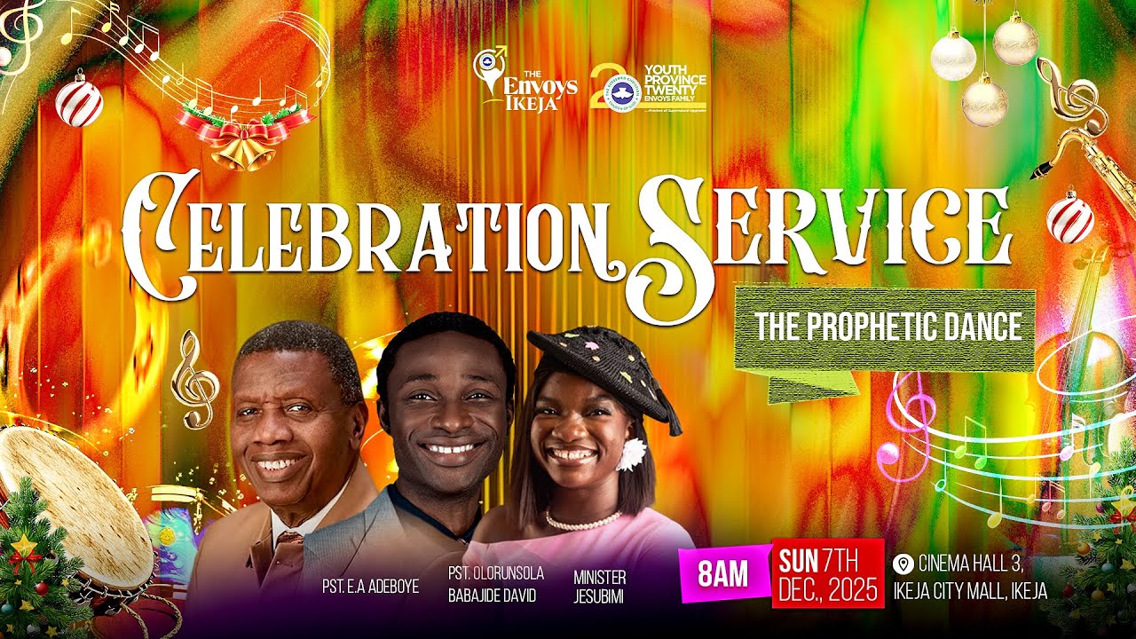 DECEMBER CELEBRATION SERVICE | RCCG | RCCG THE ENVOYS IKEJA | PST E.A ADEBOYE