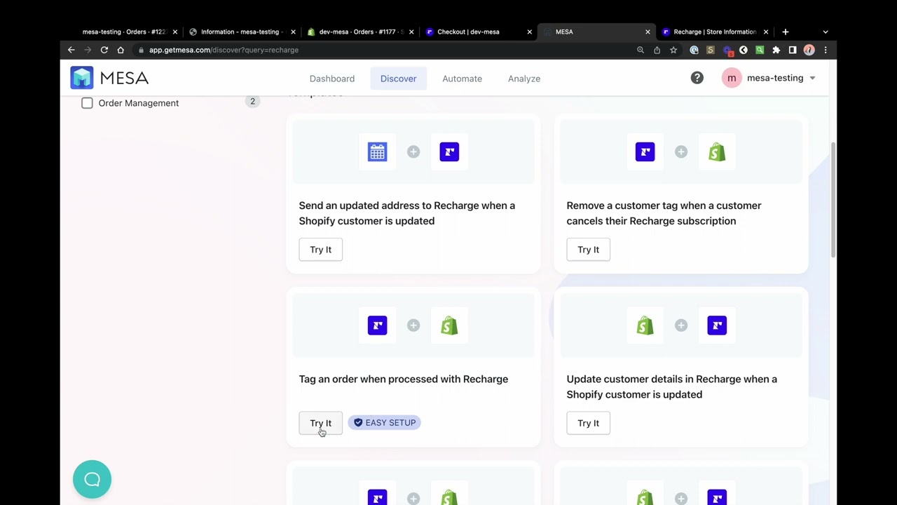 Recharge Walkthrough Video