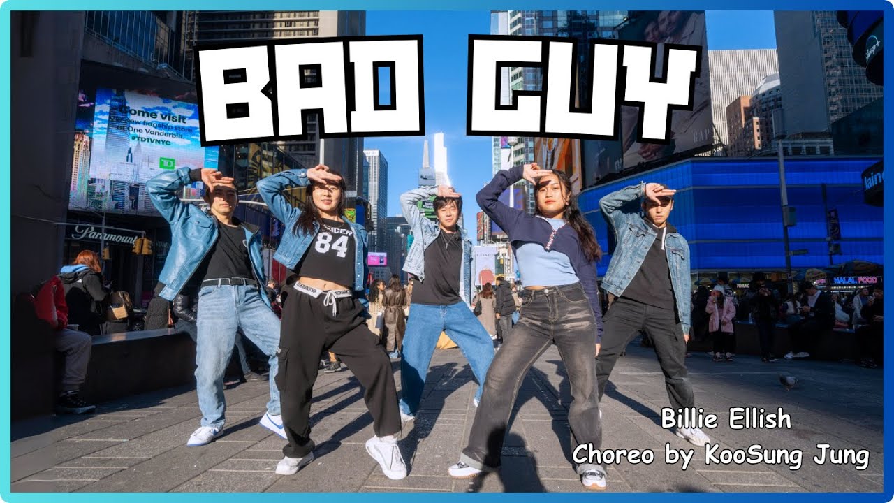 [DANCE IN PUBLIC] Bad Guy - Billie Ellish [Koosung Jung's Choreo] | by Echo Dance Crew in NYC