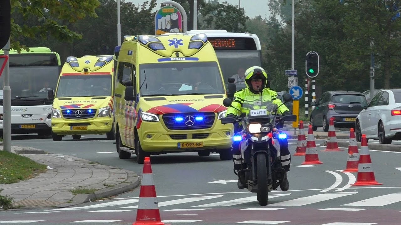 [4x Spoedbegeleiding] DAM TOT DAMLOOP 2023 - Vele interregionale Hulpdiensten met spoed in Zaandam!