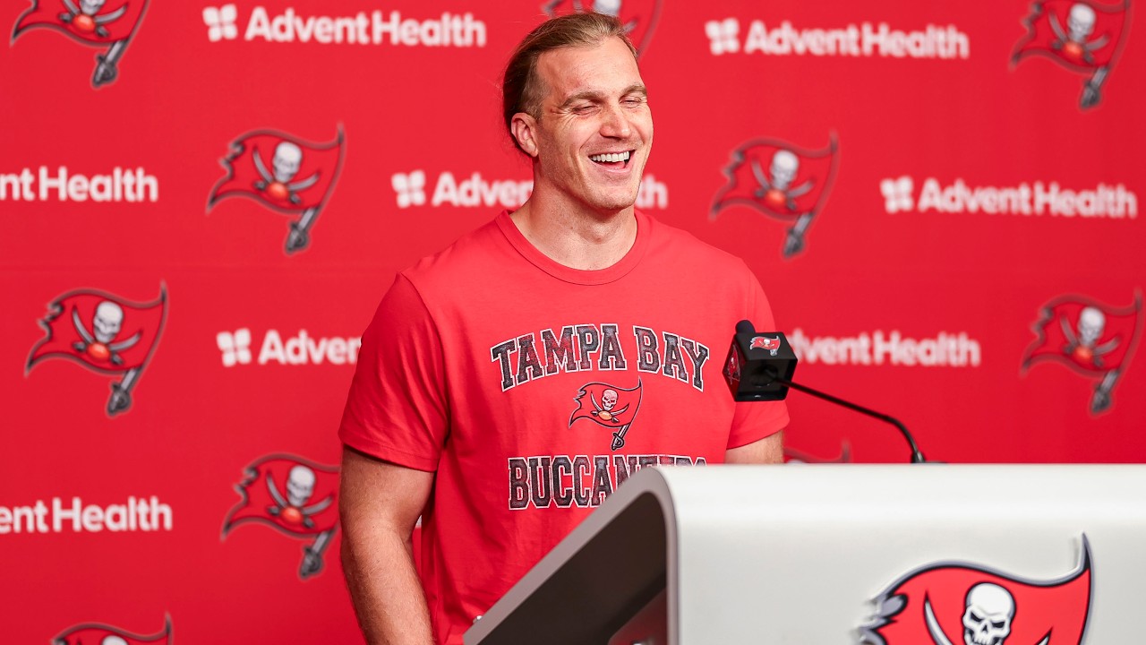 Alex Anzalone: 'This is Home' | Press Conference | Tampa Bay Buccaneers