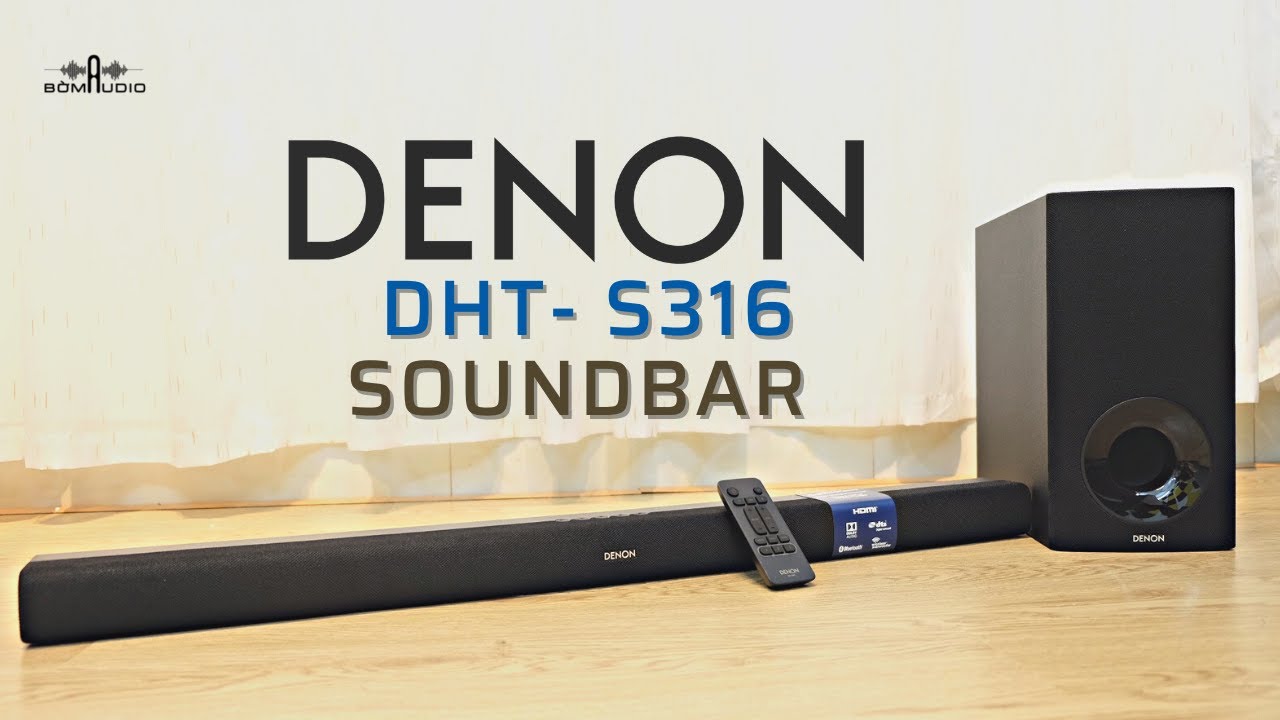 DENON DHT- S316 - Giải Trí Đa Năng Full Option Chỉ Với 6.2 Triệu 😱 Best Sound Bar Các Bác Ôi
