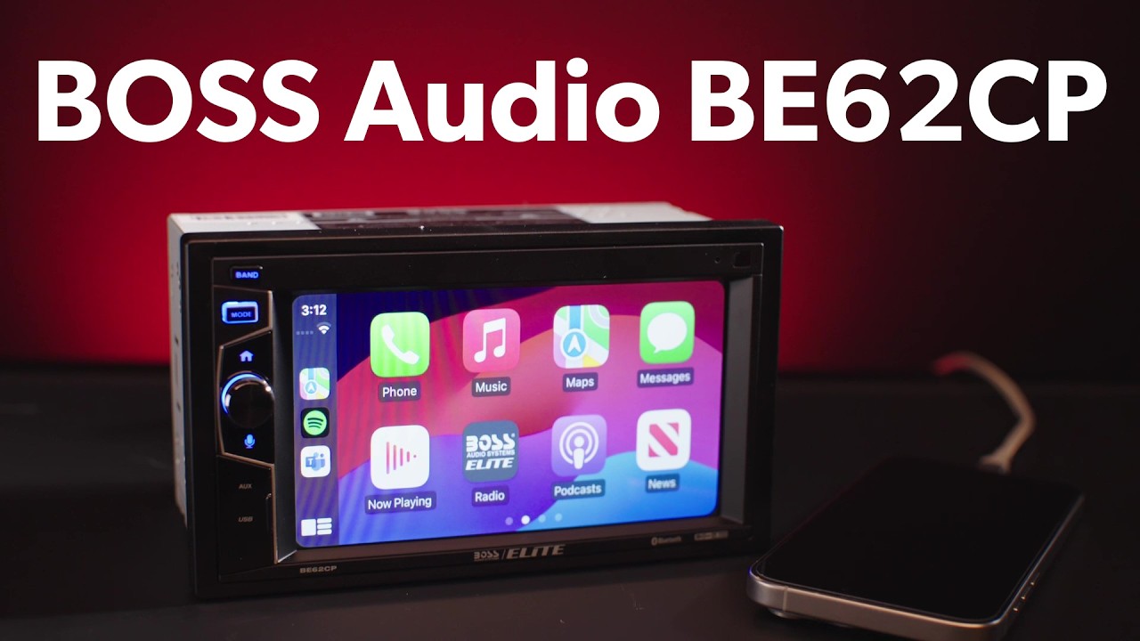 BOSS Audio BE62CP: Apple CarPlay in your dash for a nice price | Crutchfield