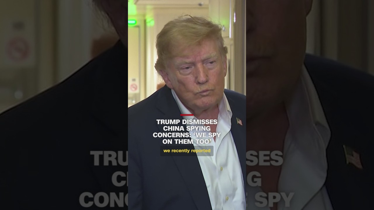 Trump responds to report of Chinese spy imagery to Iran
