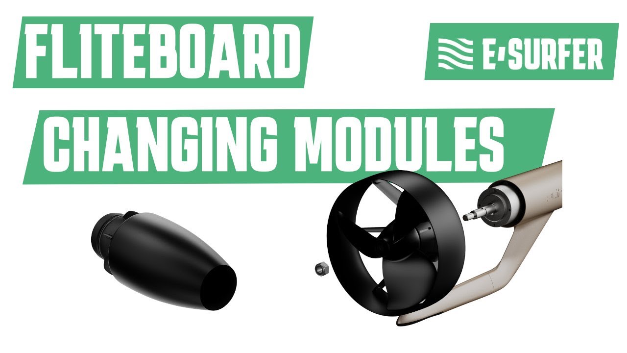 Fliteboard - Change Jet & Propeller Modules