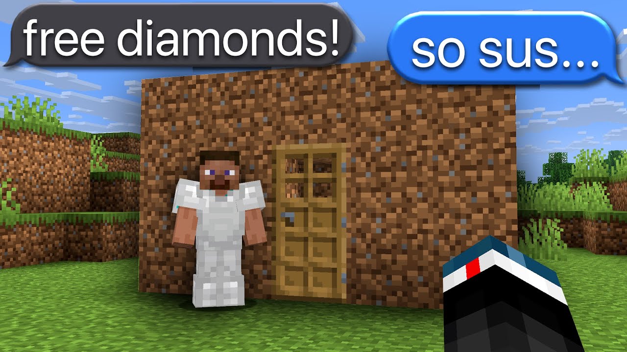 I tested your TERRIBLE scams in Minecraft