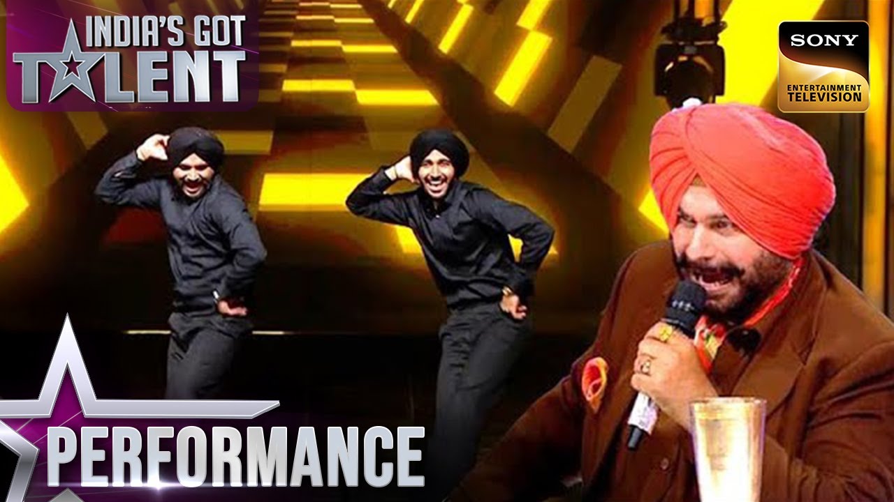 इस Duo का Bhangra देखकर जोश में आए Sidhu Ji | India&rsquo;s Got Talent Season 11 | Performance