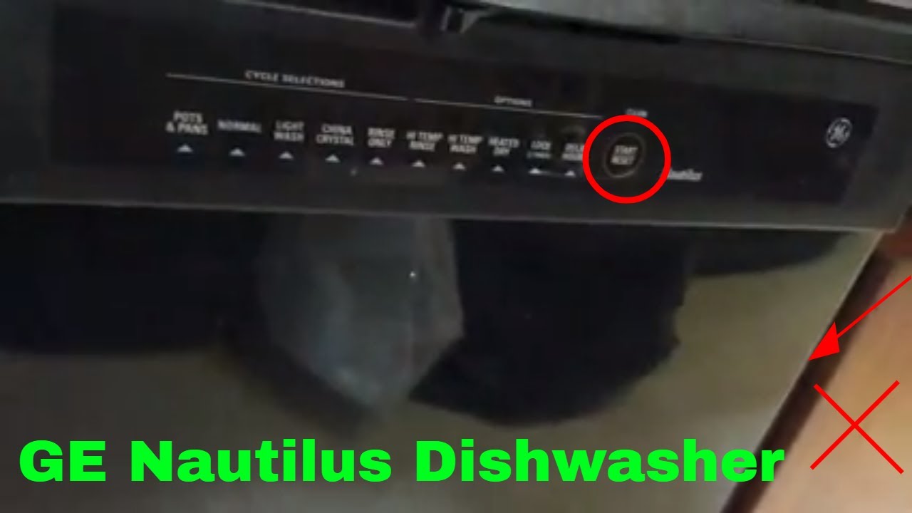✅  How To Use GE Nautilus Dishwasher Review