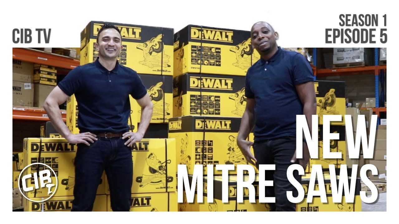 DEWALT New Mitre Saws and Accessories | CIB TV | August 2021