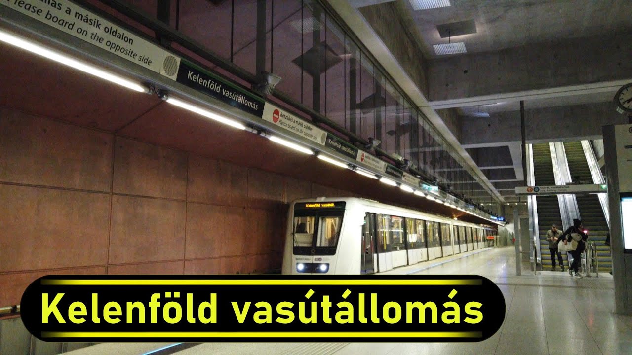 Metro Station Kelenföld vasútállomás - Budapest 🇭🇺 - Walkthrough 🚶