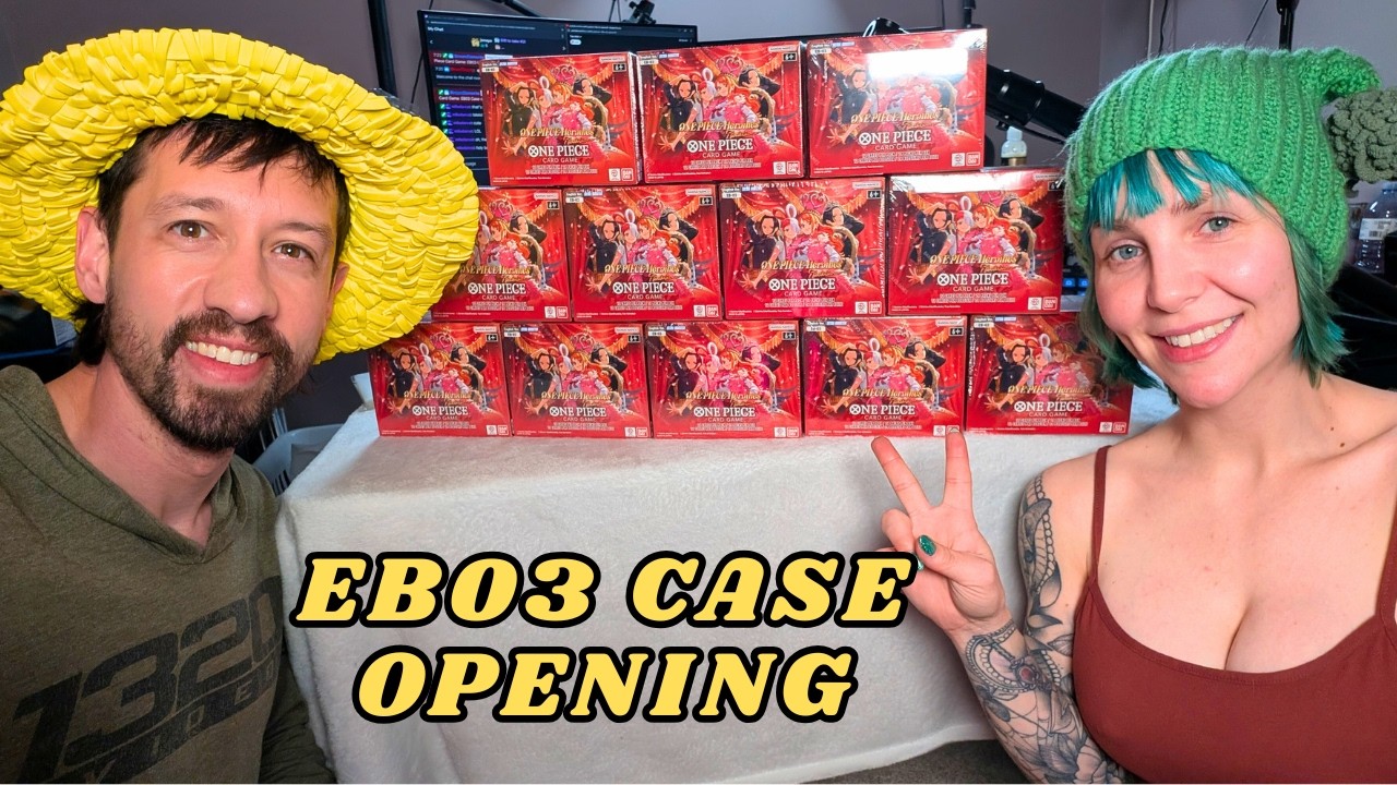 Opening A CASE Of EB03 Heroines Set - OPTCG
