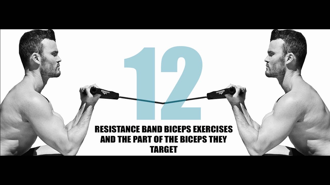 12 Resistance Band Biceps Exercises and What Part of the Biceps They Target