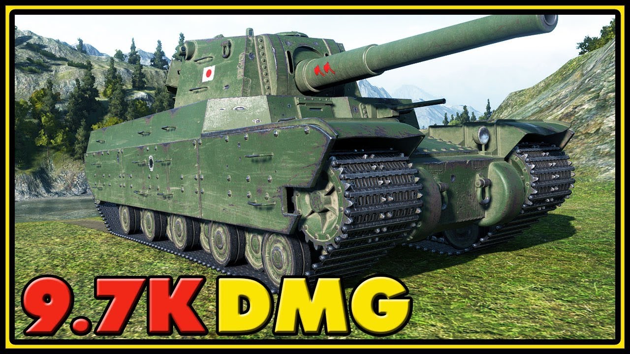 Type 4 Heavy - 9,7K Dmg - World of Tanks Gameplay