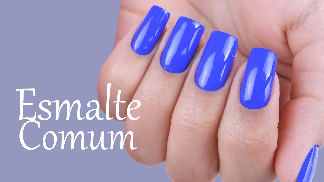 Esmaltação Na Blindagem de Unhas (Passo a Passo)