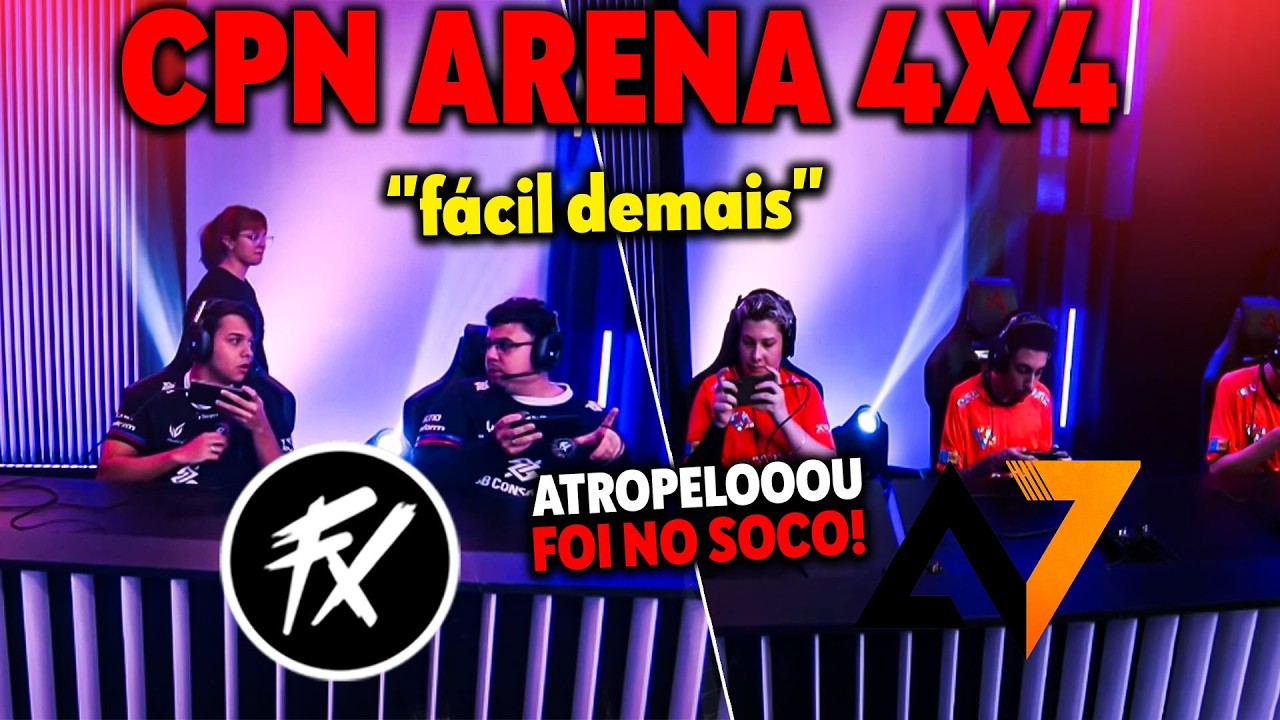 CPN ARENA FLUXO vs ALPHA7 - ATROPELOU E FOI NO SOCO! CPN ARENA 4x4 PRESENCIAL!