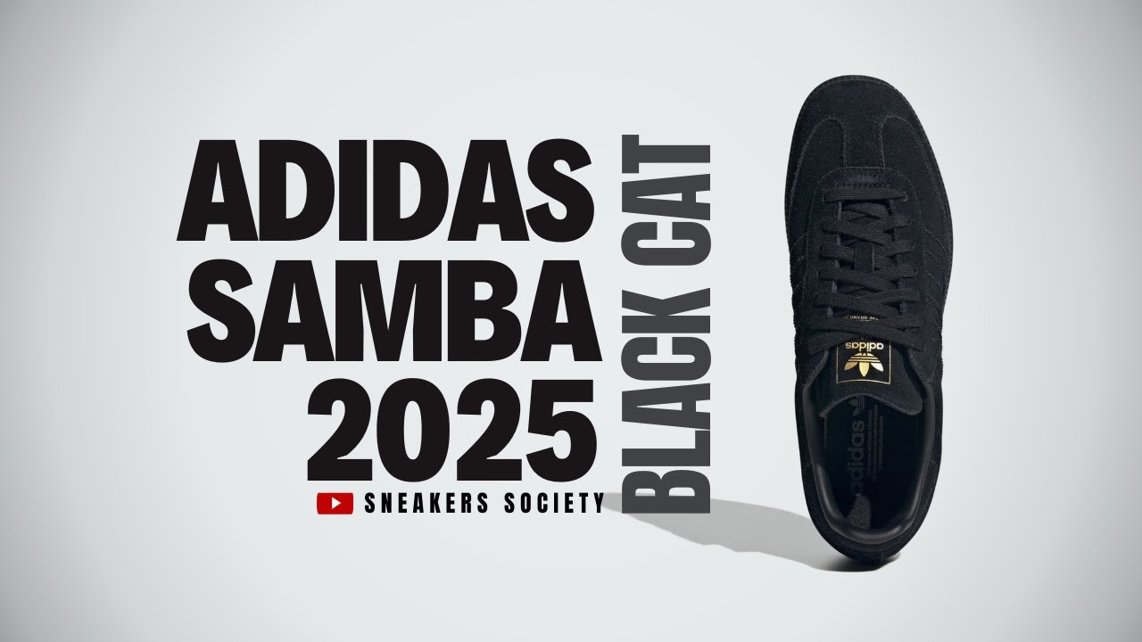 BLACK CAT 2025 Adidas Samba | DETAILED LOOK + PRICE