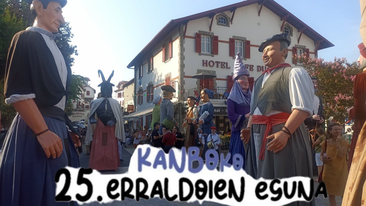𝐊𝐚𝐧𝐛𝐨𝐤𝐨 𝐞𝐫𝐫𝐚𝐥𝐝𝐨𝐢𝐞𝐧 𝟐𝟓. 𝐞𝐠𝐮𝐧𝐚 | Erraldoi topaketa Kanbon (Goiza eta Arratsaldea)