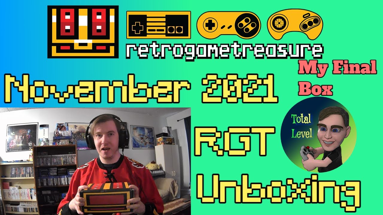 Retro Game Treasure Unboxing #8 - November 2021 (Final Box)