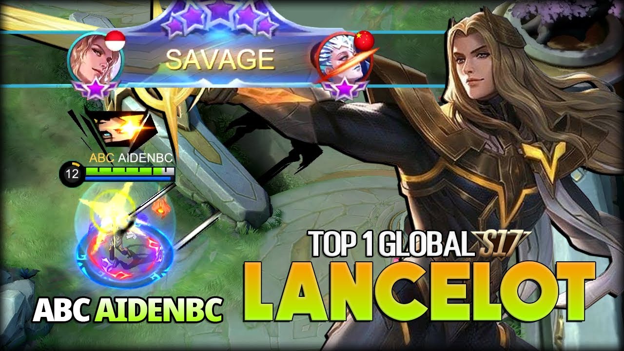 SAVAGE PERFECT!! Swordmaster vs Everybody. AIDENBC Top 1 Global Lancelot - Mobile Legends