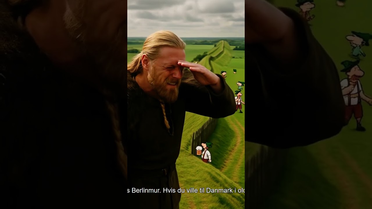 Dannevirke Vikingernes K&aelig;mpe Forsvarsmur Mod Tyskerne