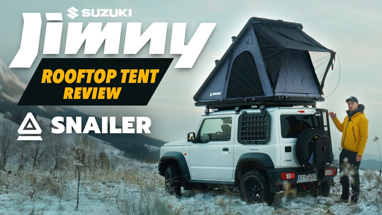 RECENZJA NAMIOTU DACHOWEGO SNAILER ALDUO // Suzuki Jimny JB74