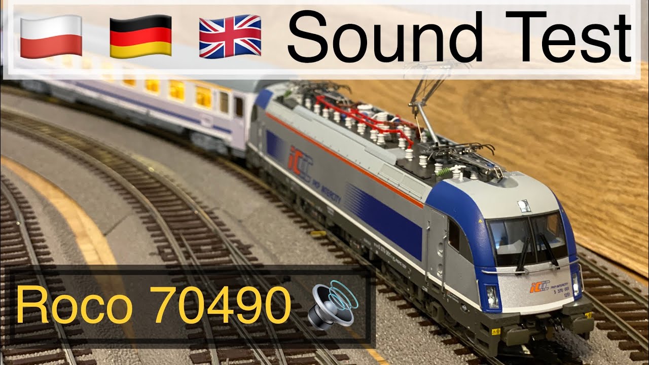 #Husarz EU44 5 370 001-7 | #PKPIntercity | #Roco70490 | Sound Test | #Roco