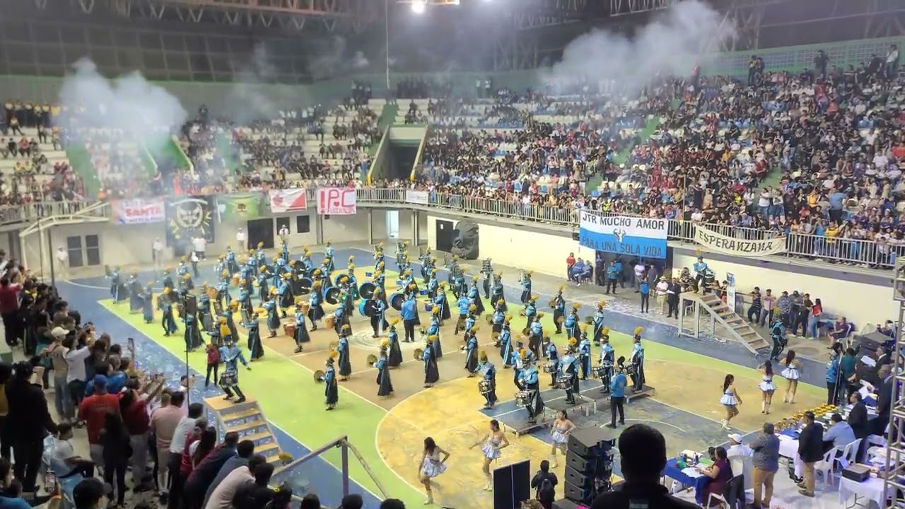 BANDA DE GUERRA JTR EN LA FINAL NACIONAL 2024. ¡EL REYES CONQUISTÓ EL MÍTICO GIMNASIO OLÍMPICO!