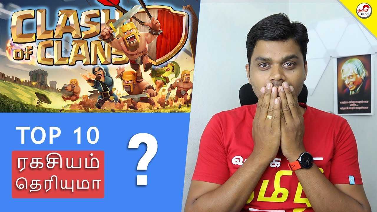 Top 10 Clash of Clans Facts | Tamil Tech Facts