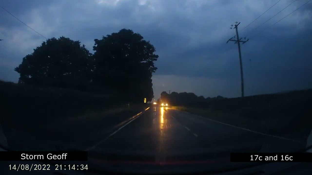 Big Thunderstorm 14/15 August 2022 Scotland Dunfermline