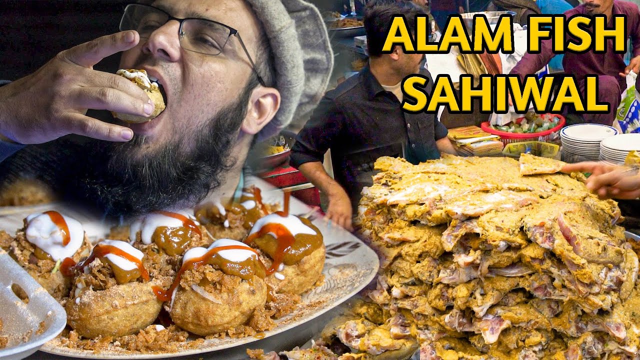 Extreme Food Tour Around Punjab | Zinger Gappa, Mutton Karahi, Fried Fish, Chicken Qalmi | Sahiwal