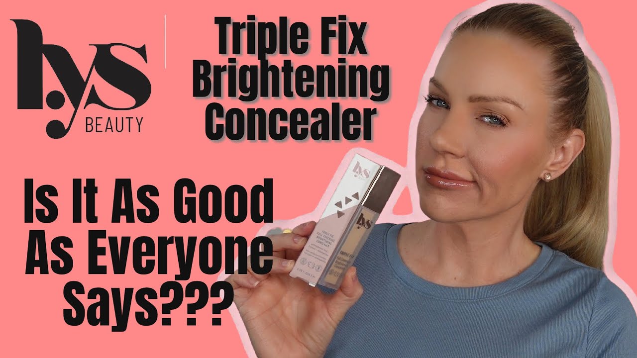 LYS TRIPLE FIX FULL COVERAGE BRIGHTENING CONCEALER REVIEW | Is It As Good As Everyone Says It Is?