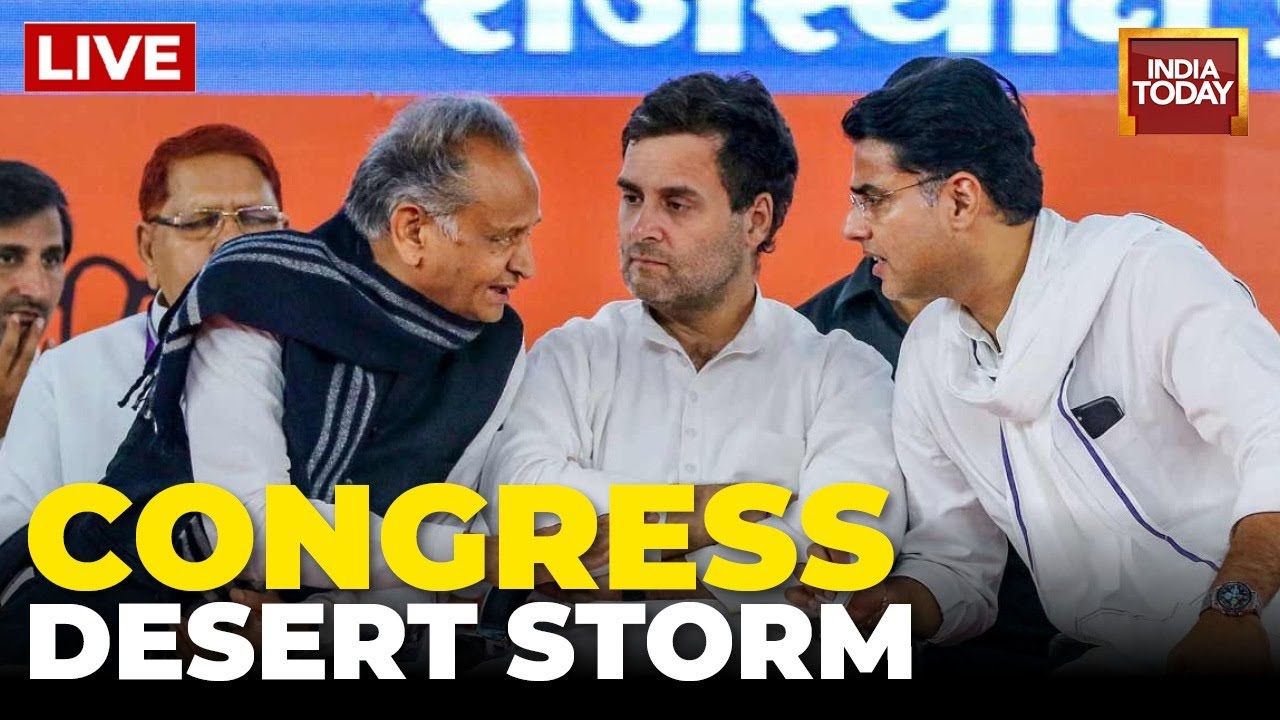 Rajasthan Political Crisis LIVE Updates | Pilot In Delhi, Gehlot Dials Sonia Gandhi | Live News