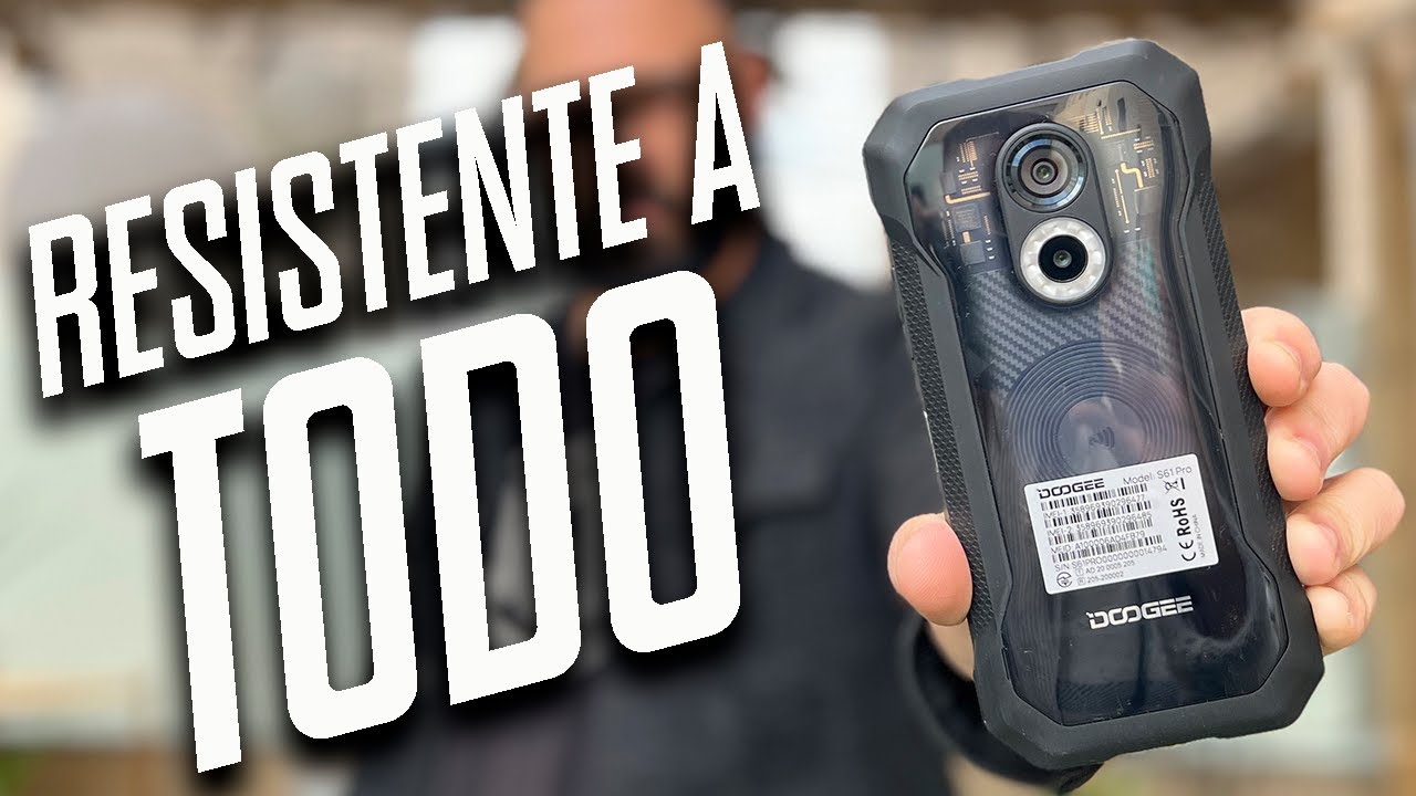 Mi nuevo MÓVIL RUGERIZADO es TODOTERRENO y RESISTENTE a TODO. Prueba del DOOGEE S61 PRO