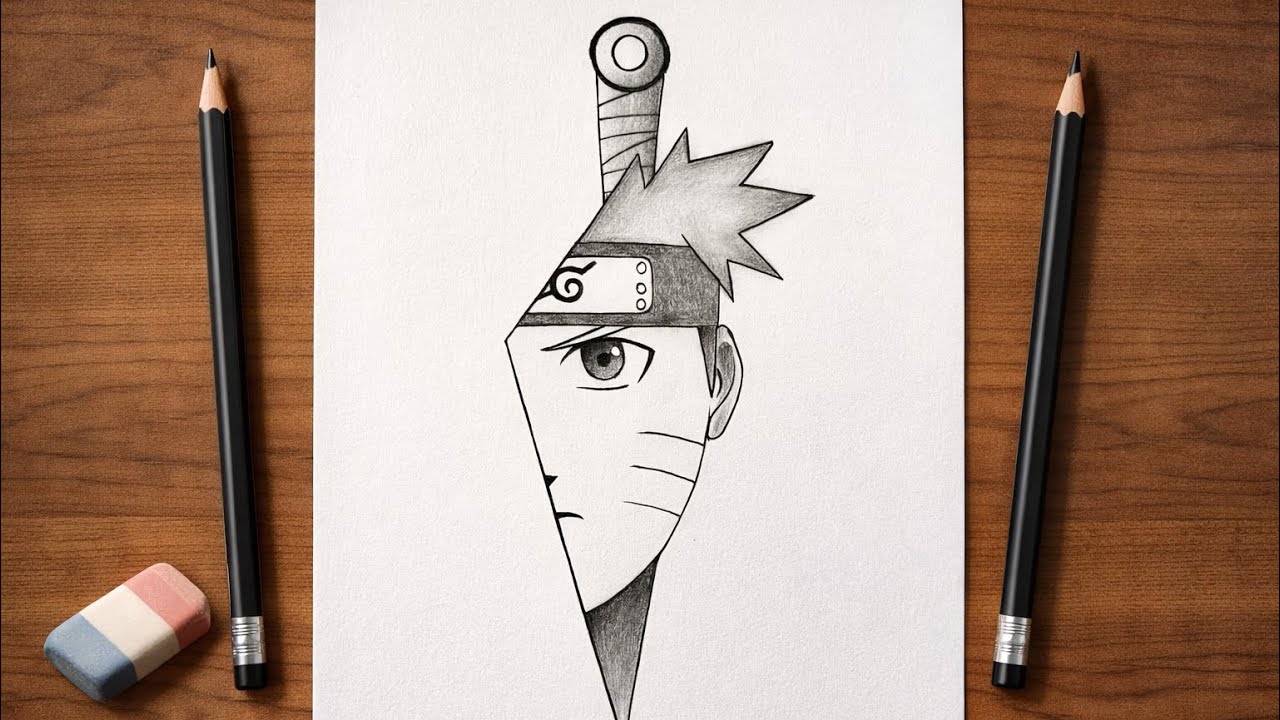 Amazing Naruto Pencil Drawing 😱 | Anime Art Tutorial