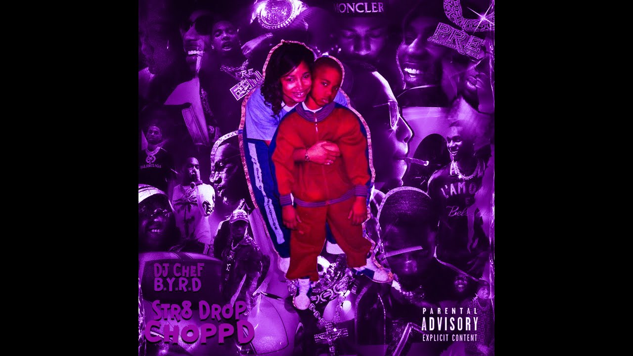 Key Glock - Come Thru (chopped & screwed // Str8Drop ChoppD remix)
