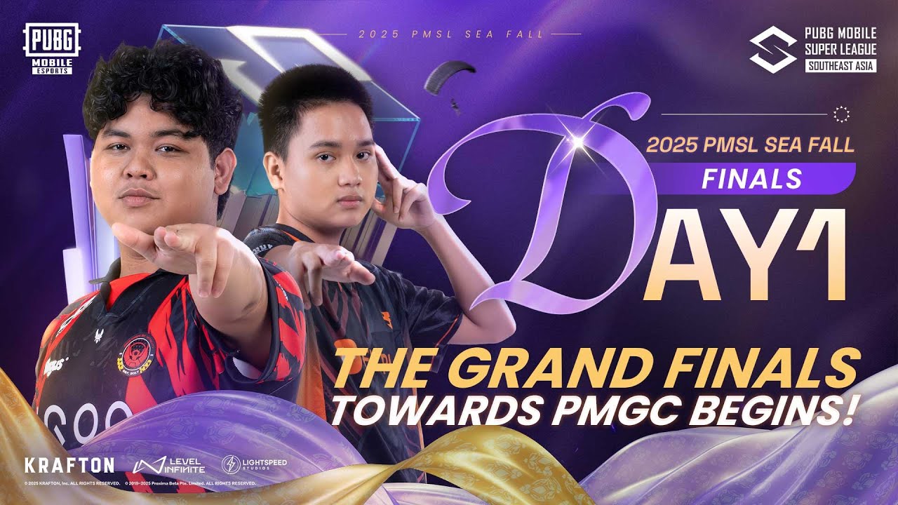 [EN] 2025 PMSL SEA GRAND FINAL D1 | Fall | THE GRAND FINALS TOWARDS PMGC BEGINS!