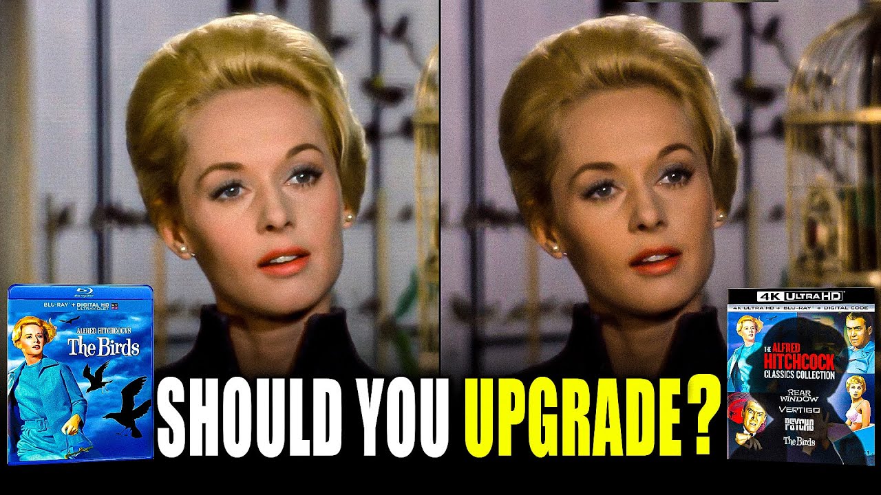 The Birds (1963) 4K UHD Review | 4K UHD VS BLU-RAY COMPARISON!