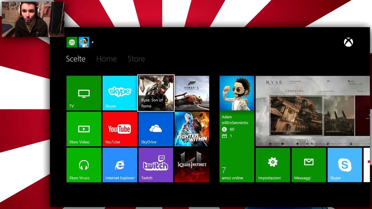 XBOX ONE DASHBOARD