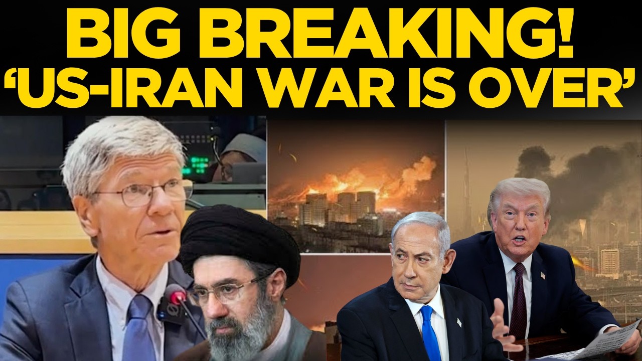 LIVE: &lsquo;US-Iran War is Over&rsquo;, Jeffrey Sachs Makes Fiery Speech At EU Parliament, Challenges America!