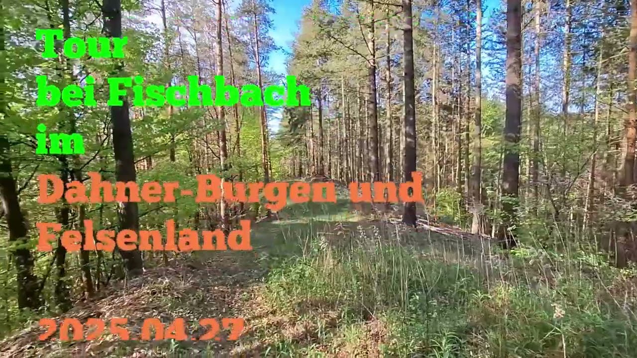 Ebike-Lostplaces-Fototour bei Fischbach im Dahner Burgen und Felsenland 2025 T2