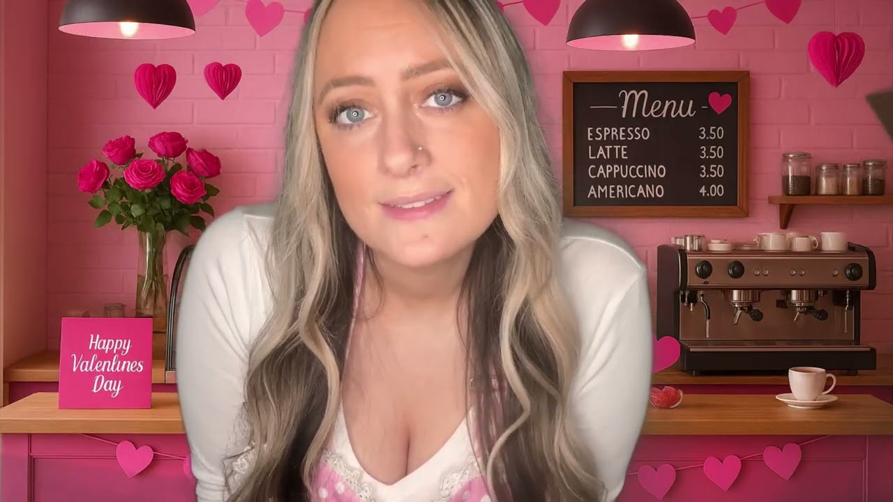 ASMR Valentines Coffee Shop Roleplay